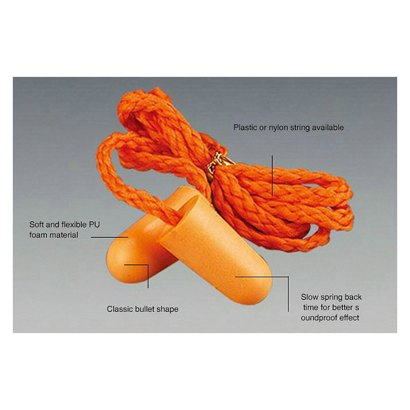 EM122 Högeffektiv PU-skum med brusreducerande öronproppar EM122 Högeffektiv PU-skum med brusreducerande öronproppar