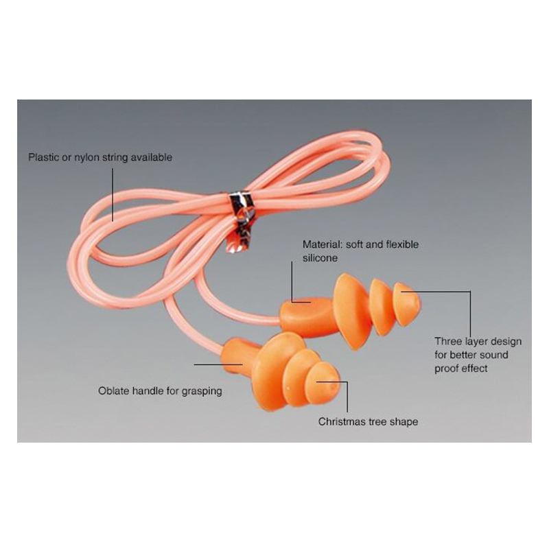 EM123 Trädformade TPR/PU ljudreducerande öronproppar EM123 Trädformade TPR/PU ljudreducerande öronproppar