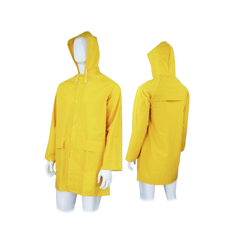 RC003 Vind- och vattentät Heavy Duty PVC Work Protective Regncoat