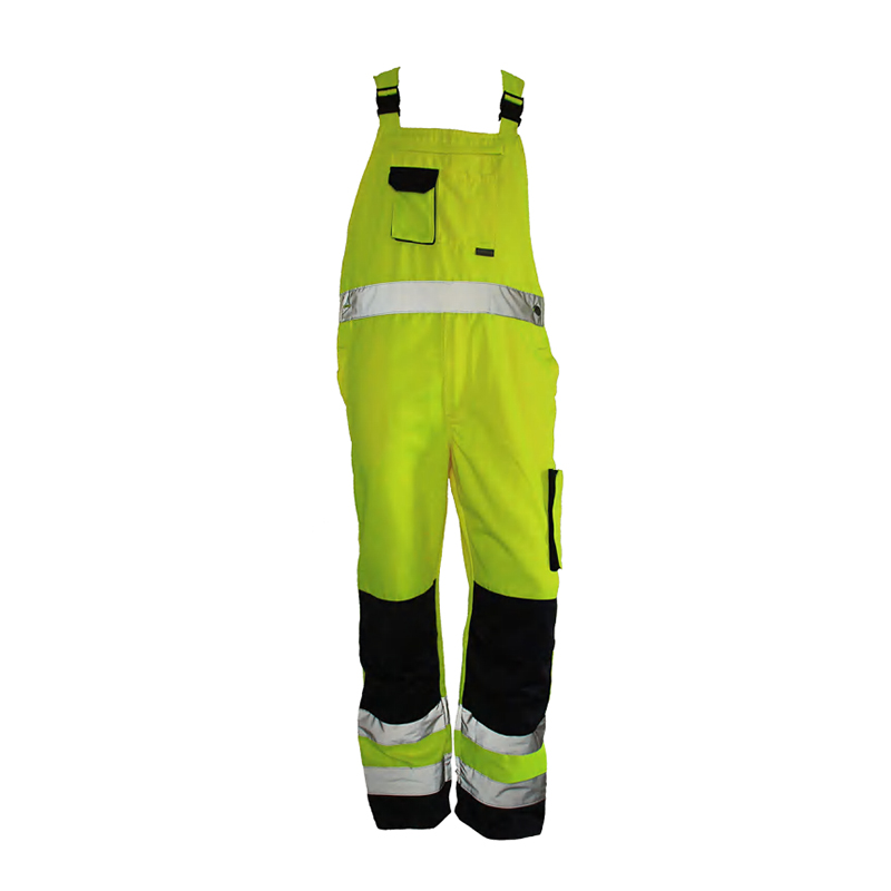 T14 High Visibility Multi-Pocket Reflex Safety Bib Byxor
