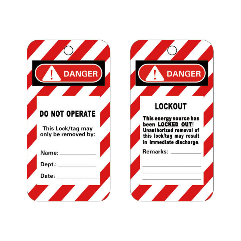 HT001 Säkerhetsställning hängetikett HT001 Säkerhetsställning hängetikett