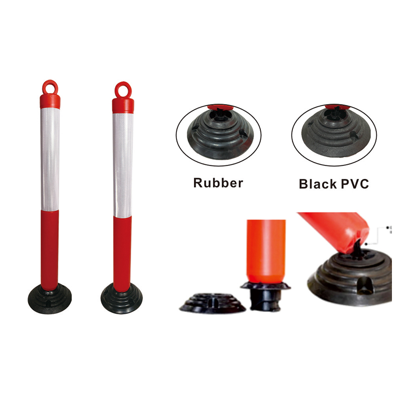 TS008 Bärbar lane Divider Warning Post